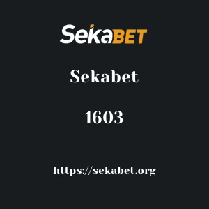 Sekabet 1603